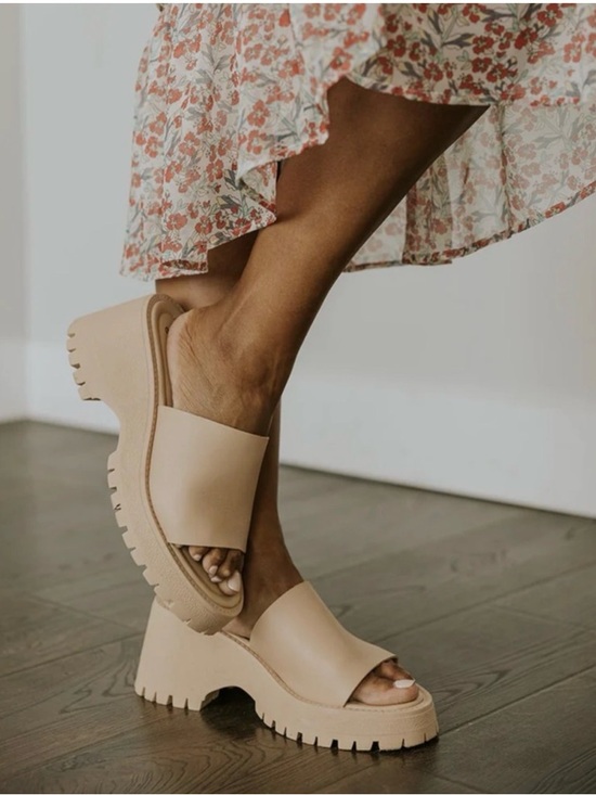 New Free People Winona Wedge Sandals - Picture 2 of 14